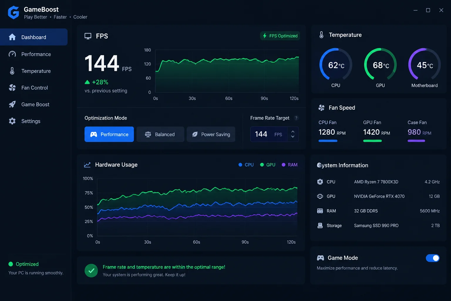 Gaming Tuning Utilities Update